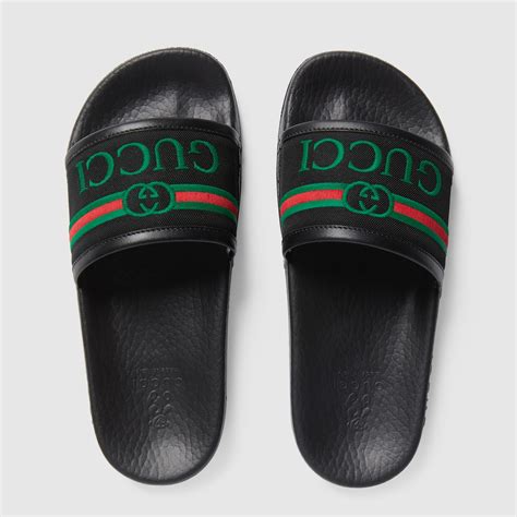 gucci slides kids size 3|Gucci slides boys.